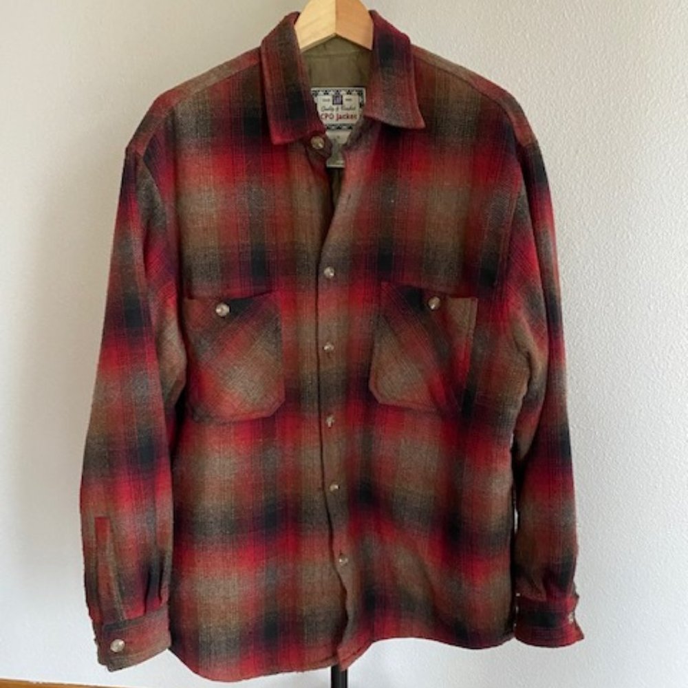 THE GAP MENS 90's CPO JACKET SIZE SMALL GREAT CONDITION